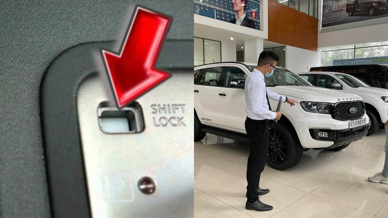 Lái xe nghệ cả củ nhưng bạn đã biết công dụng của nút bí ẩn Shift Lock trên xe số tự động? Câu trả lời khiến nhiều người ng-ã ng-ử-a đẩy nhé!