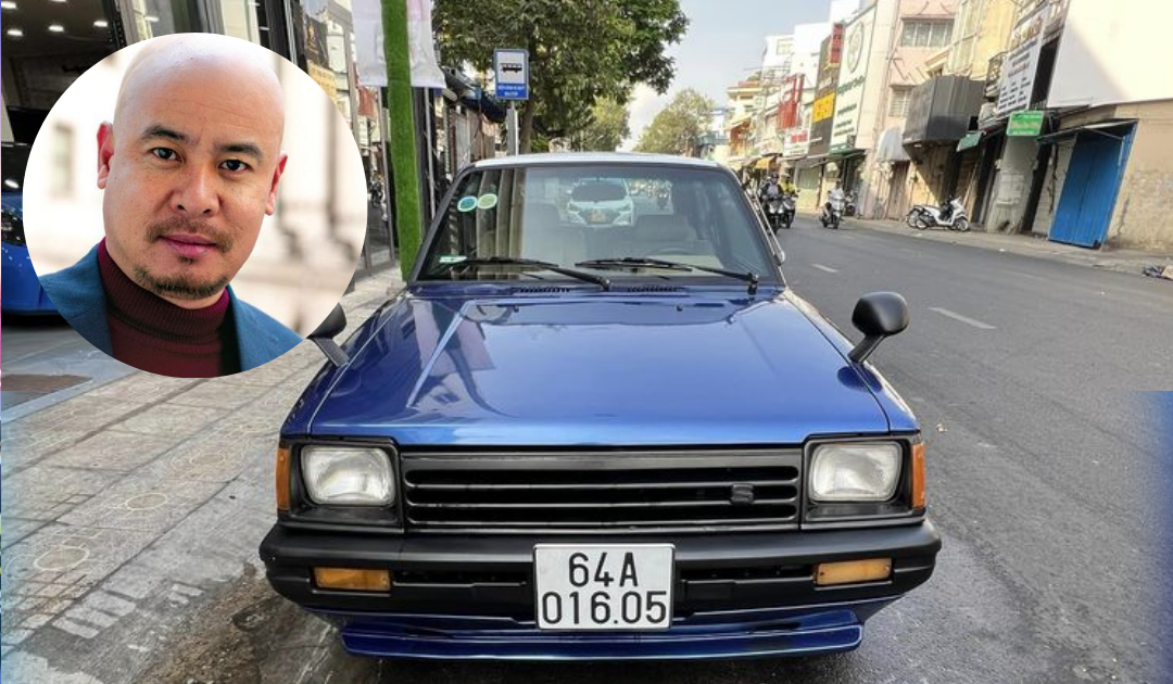 Chán tậu siêu xe, 'vua cà phê'Đặng Lê Nguyên Vũ tiếp tục đón chào 'cụ cố' Toyota Starlet đời 1984 siêu hiếm