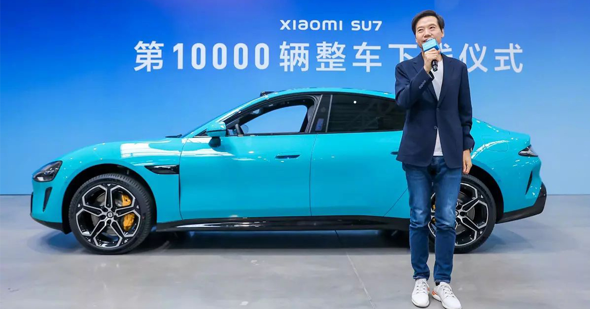 Hãng điện thoại “Apple của Trung Quốc” chỉ cần 32 ngày để xuất xưởng tới 10.000 chiếc xe điện SU7