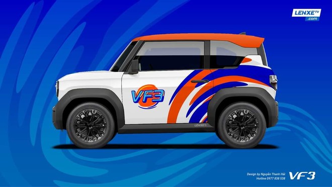 1001 ý tưởng độ VinFast VF 3 của CĐM Việt: Dán đề can màu chưa đủ, độ cả bán tải, mui trần, limousine- Ảnh 8.