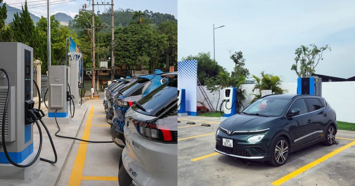 Vinfast phải trả bao nhiêu tiền để có thể đặt trạm sạc tại cây xăng thuộc hệ thống PVOIL? Con số thực sự khiến nhiều người ch:oáng ngợp