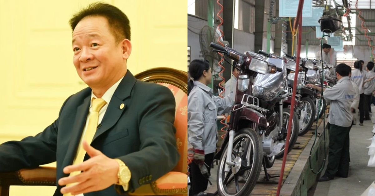 Chuyện bầu Hiển sản xuất 2.000 xe máy/ngày chiếm thị phần số 1 Việt Nam, ‘mua đ;ứt’ ngân hàng Nhơn Ái không cần mặc cả