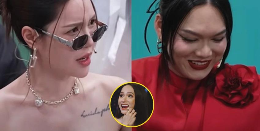 Bị Lucie cà khịa thẳng về chuyện đám cưới giả ngay trên show thực tế, Phạm Thoại xịt keo cứng ngắt: Thái độ của Hương Giang còn gây chú ý hơn