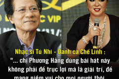 Bà Phương Hằng kêu thẳng tên Chế Linh, giải quyết 1 lần vụ bản quyền bài hát