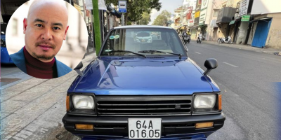 Chán tậu siêu xe, 'vua cà phê'Đặng Lê Nguyên Vũ tiếp tục đón chào 'cụ cố' Toyota Starlet đời 1984 siêu hiếm